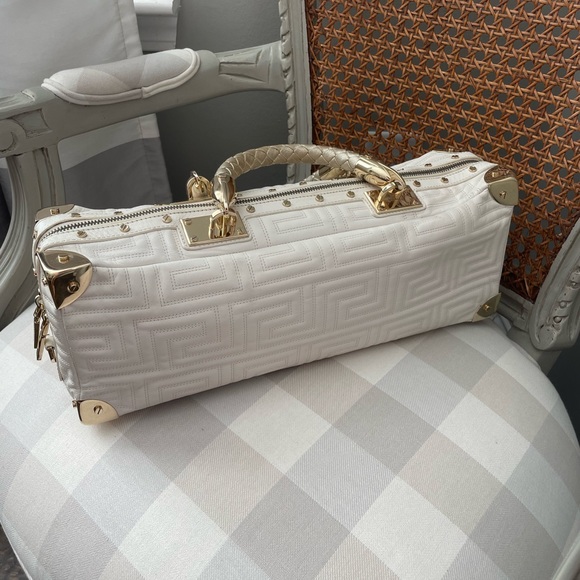 Versace Couture “Snap Out of it” leather box top bag - Picture 3 of 12